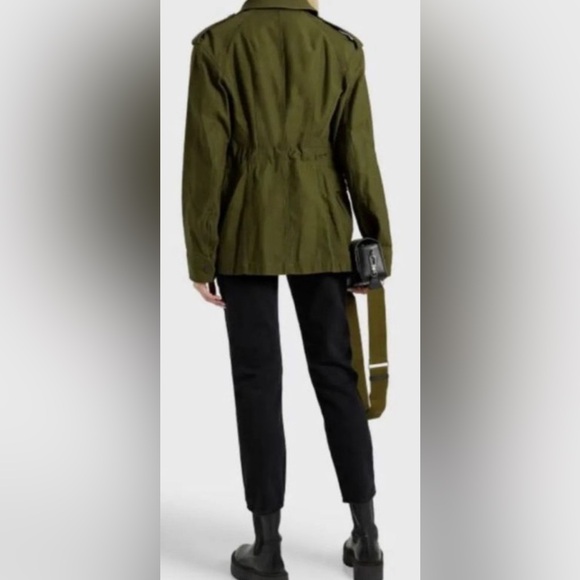 rag & bone Lorenz Cotton Army Green Military Jacket NWT Size XS - Picture 12 of 12